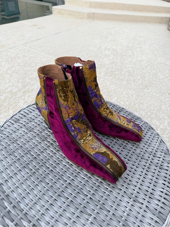 John Fluevog Shoes - John Fluevog Superfine Highness Zippered Ankle Boots
